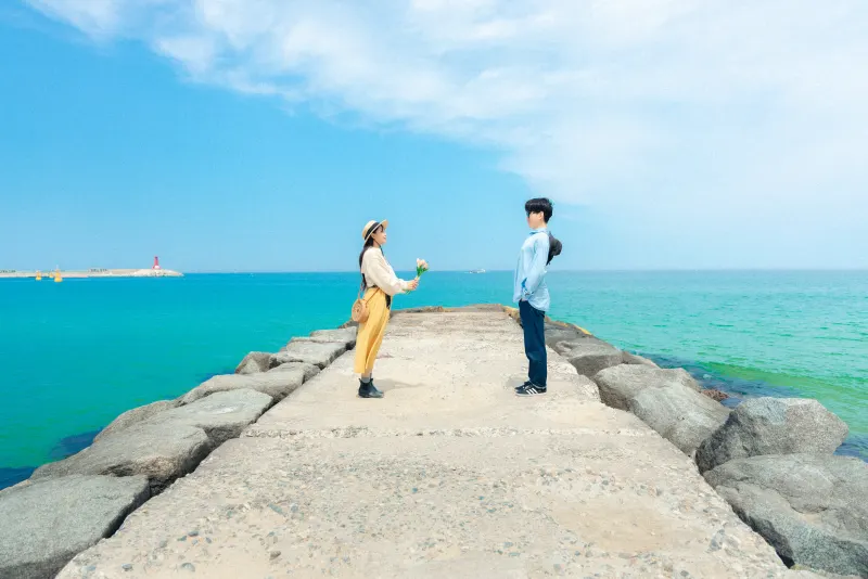 江陵鬼怪海邊